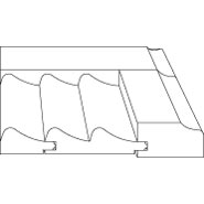 3D profile for Talbot 7/8" door.