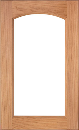 Soft Arch 3/4" Recessed Glass Door