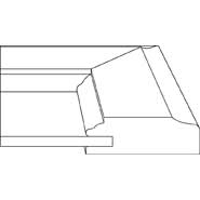 3D profile for Ramona 7/8" door.