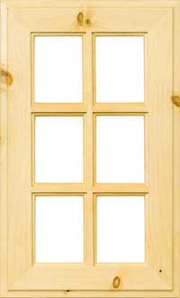 Ranchero 7/8" French Lite Door