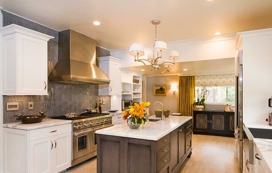 This design house boasts custom items and beautifully designed details.