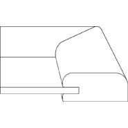 3D profile for Danish 7/8" door.