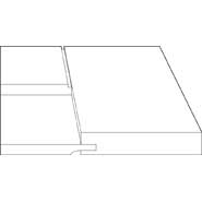 3D profile for Parker 3/4" door.