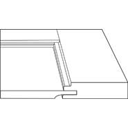 3D profile for Sullivan 3/4" door.