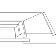 3D profile for Waterford 3/4" door.