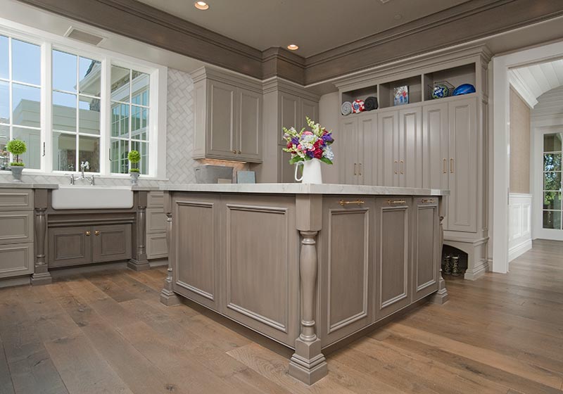 The work room of the house can be functional and beautiful, like this combined laundry and mudroom.