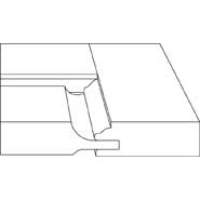 3D profile for Redondo 3/4" door.