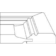 3D profile for Malibu 7/8" door.