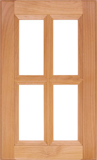 Glacier 3/4" French Lite Door