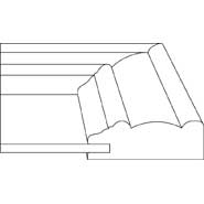 3D profile for Wilmington 7/8" door.