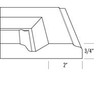 3D profile for FP558 door.