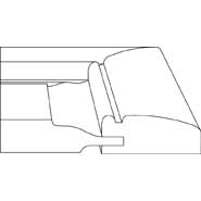 3D profile for Saratoga 7/8" door.