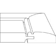 3D profile for Sheffield 7/8" door.