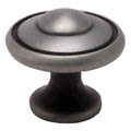 Brushed Antique Pewter Bead Knob