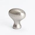 Smooth Knob Weathered Nickel