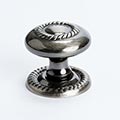 Rope Knob Brushed Black Nickel