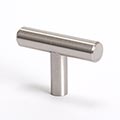 Contemporary Knob Brushed Nickel