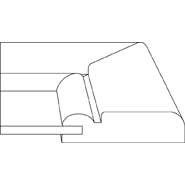 3D profile for Richmond 3/4" door.