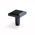 Squared Knob Matte Black