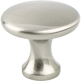 Round Knob Brushed Nickel
