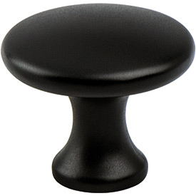 Round Knob Black
