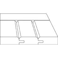 3D profile for European 3/4" door.