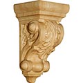 Corbel Acanthus F - 3"W x 6"H x 2-3/4"D