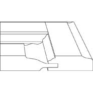 3D profile for Colonial 3/4" door.