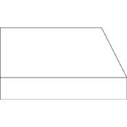 3D profile for Valencia 3/4" door.