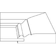 3D profile for Frontier 3/4" door.