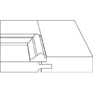 3D profile for Laguna 3/4" door.