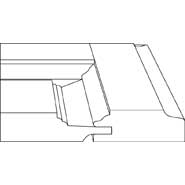 3D profile for Barcelona 7/8" door.