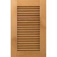 True Louver Door in Alder Select