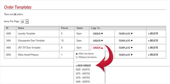 Speedy Ordering With Templates