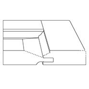 Generic 3D Profile for CDS Raised Panel Door Style. The look will change based on your chosen profiles. 