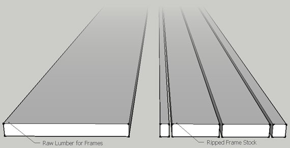 Making the frame